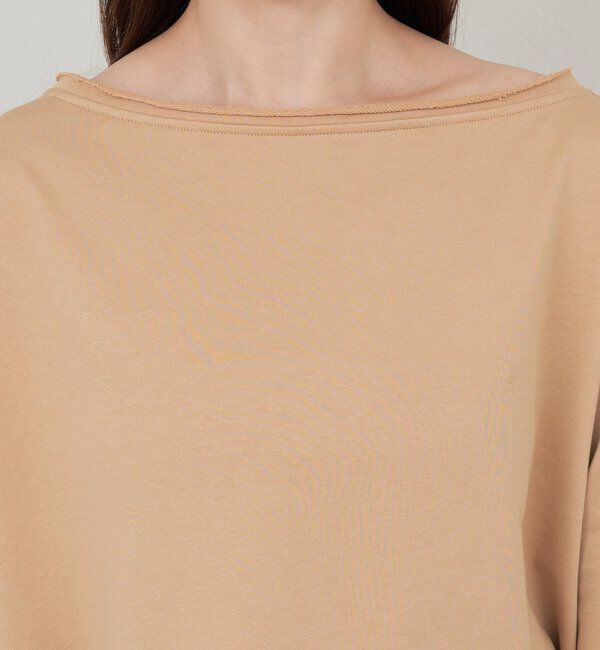  「サイドスリットオフショルスウェット」|Tシャツ・カットソー|