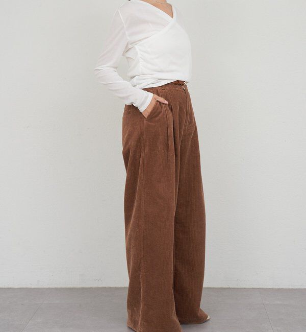  「カシュクールカットソー」|Tシャツ・カットソー|