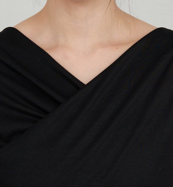  「カシュクールカットソー」|Tシャツ・カットソー|