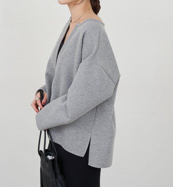  「【インフルエンサー＠tsuru00コラボ】スキッパーポンチプルオーバー」|ニット・セーター|