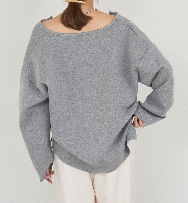  「【インフルエンサー＠tsuru00コラボ】スキッパーポンチプルオーバー」|ニット・セーター|