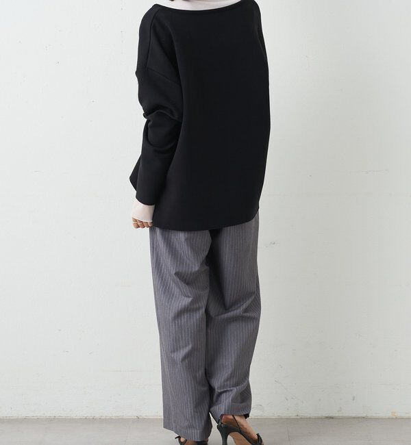  「【インフルエンサー＠tsuru00コラボ】スキッパーポンチプルオーバー」|ニット・セーター|