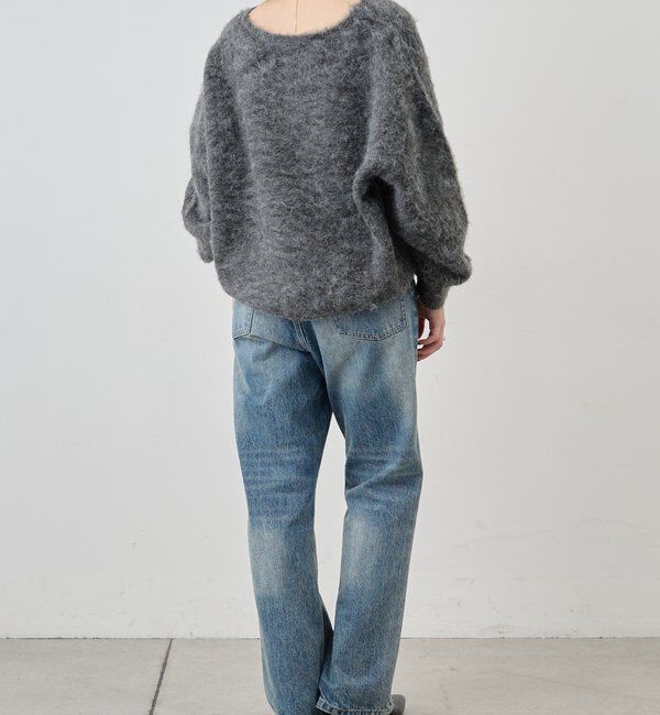  「【4色展開】【着映えニット】シャギーＶネックプルオーバー」|ニット・セーター|