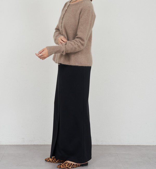  「ラクーンペプラムカーディガン」|カーディガン|