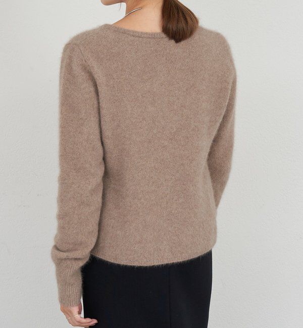  「ラクーンペプラムカーディガン」|カーディガン|