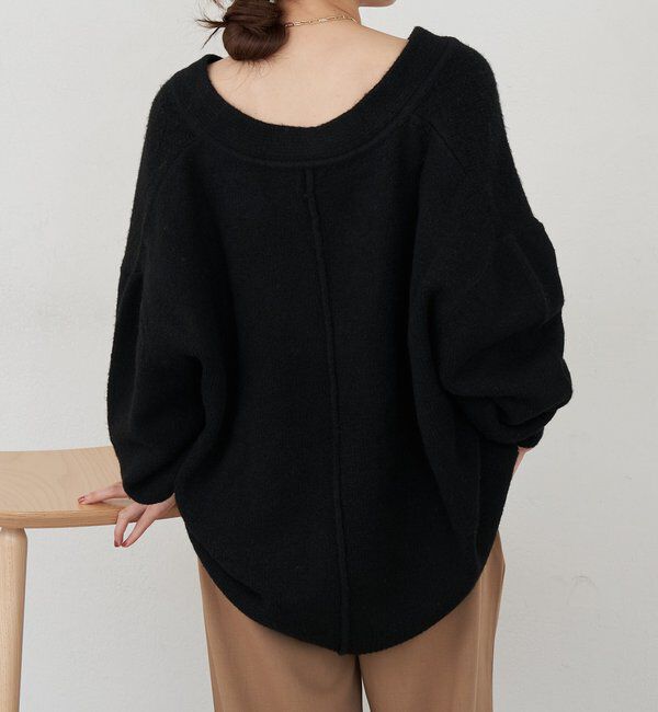  「【@kanako_ikiコラボカラー】【全骨格キレイ見え】ウェーブネックニット」|ニット・セーター|