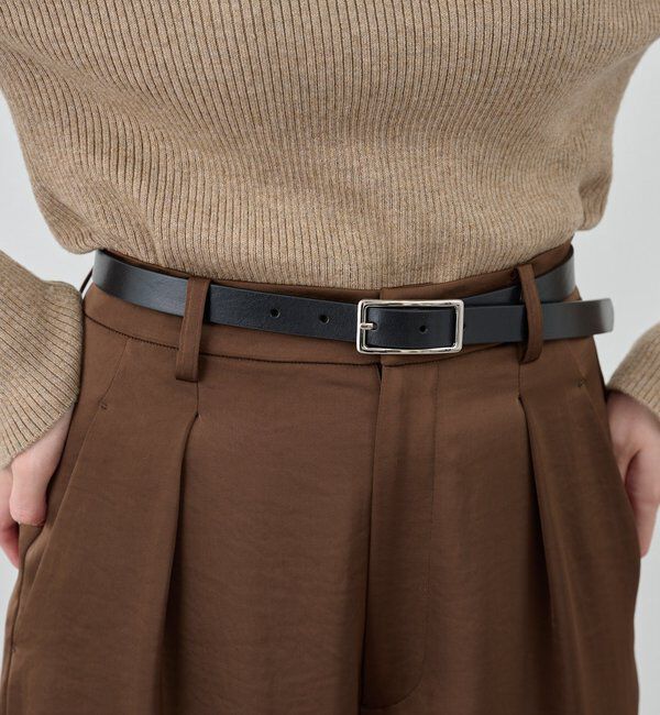  「スクエアバックルベルト」|ベルト|