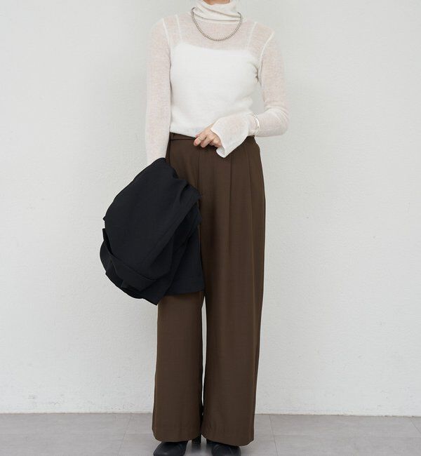  「シアータートルニット」|パーカー|