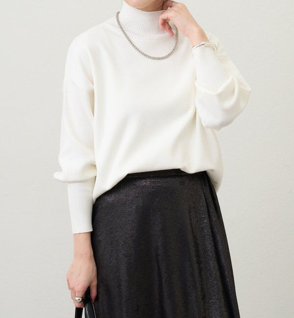  「総針ハイネックニット」|パーカー|