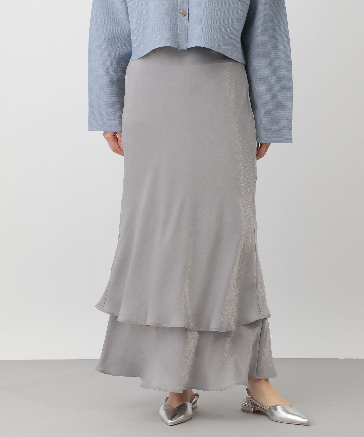 apart by lowrys「ティアードフレアスカート」|スカート|