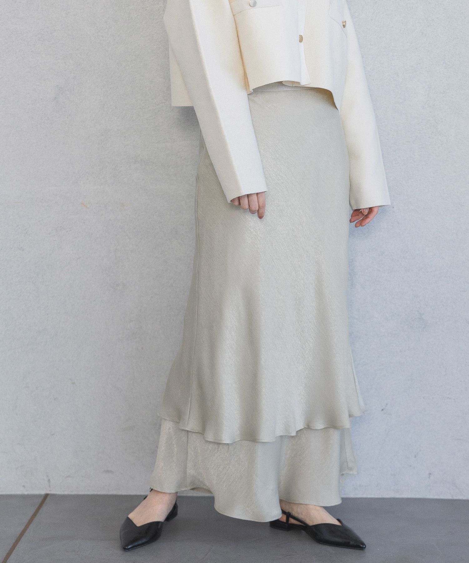 apart by lowrys「ティアードフレアスカート」|スカート|