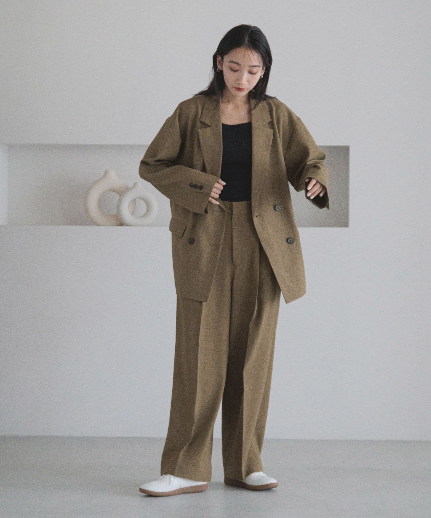 LOWRYS FARM「ホップサックダブルジャケット」|その他|