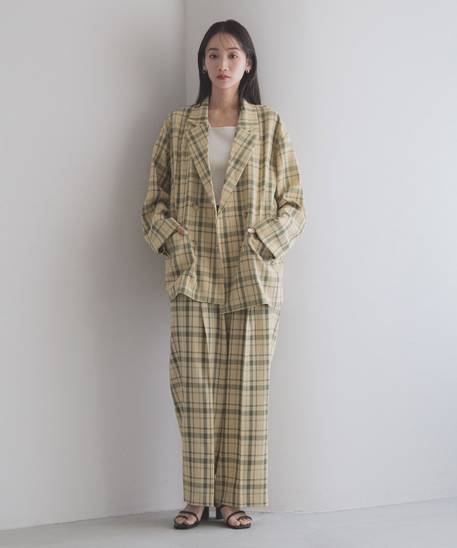 LOWRYS FARM「ホップサックダブルジャケット」|その他|