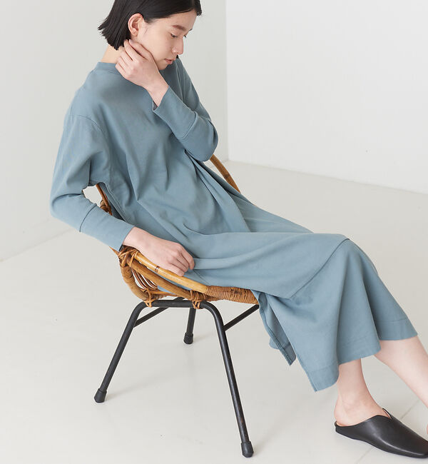 collex「【轟木節子さん&times;BIWACOTTON&times;collex】BIWACOTTON Tドレ」|ワンピース|