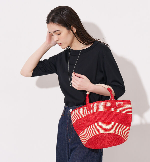 collex「サイザルトートバッグ」|かごバッグ|
