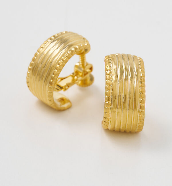 collex「【Ljud/ユード】ミルフレームイヤリング」|ピアス|ゴールド