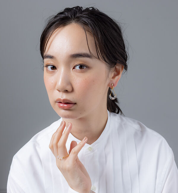 collex「【別注】【HARIO Lampwork Factory】イヤリング フラッタ」|ピアス|