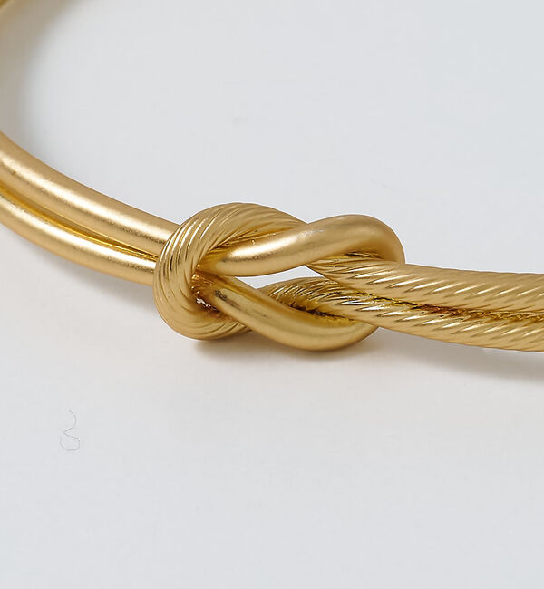 collex「【Ljud/ユード】ノットブラスバングル」|ブレスレット・バングル|