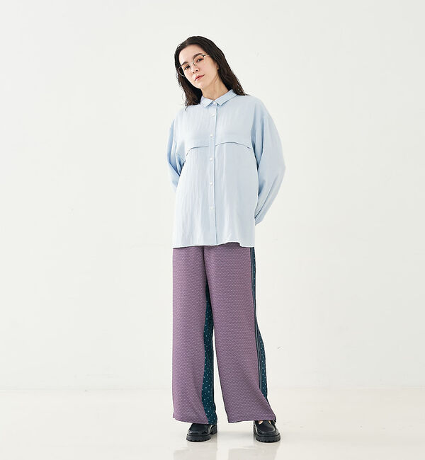 collex「小紋ミックス柄サテンパンツ」|その他|