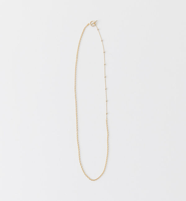 collex「【dignif】【金属アレルギー対応】ミックスチェーン2WAYネックレス」|ネックレス|