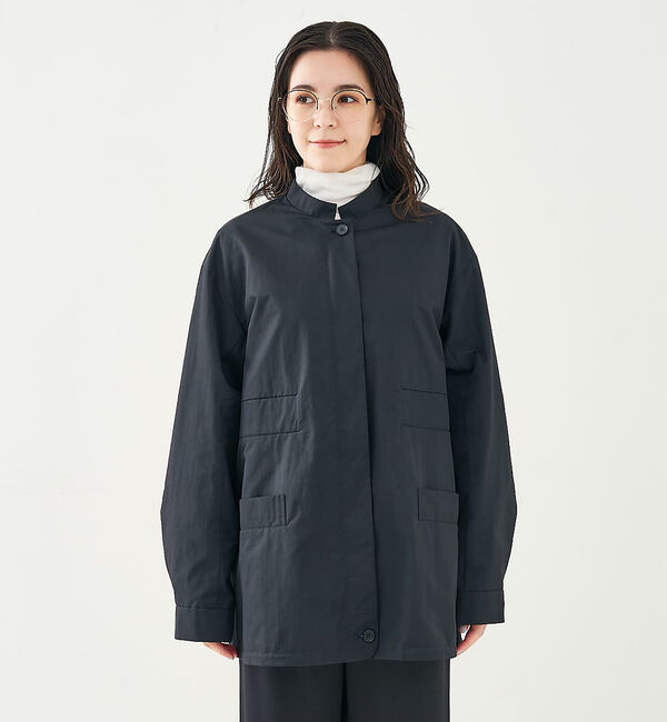 collex「ギャザージップアップブルゾン」|ブルゾン・スタジャン|