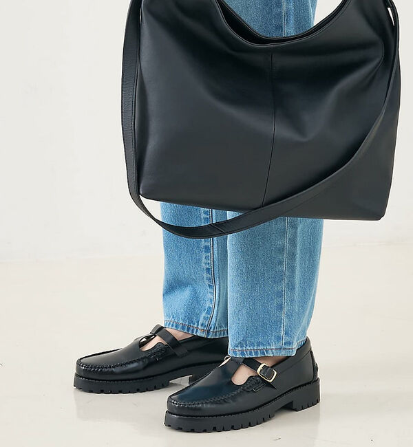 collex「【ARTESANOS/アルティサノス】Tストラップローファー」|ローファー|