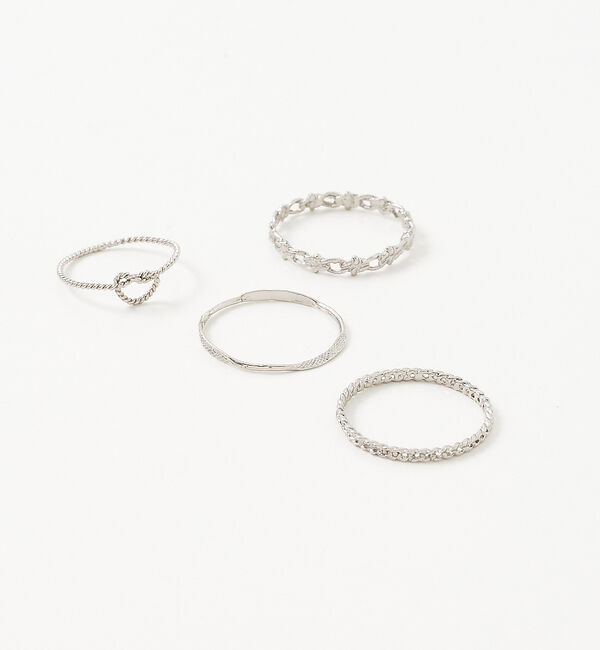 collex「【Ljud/ユード】4連ノットリング」|リング|