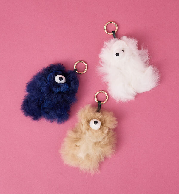 collex「【WEB限定】【COSY/コージー】ベアー バッグチャーム キーリング」|チャーム・キーホルダー|