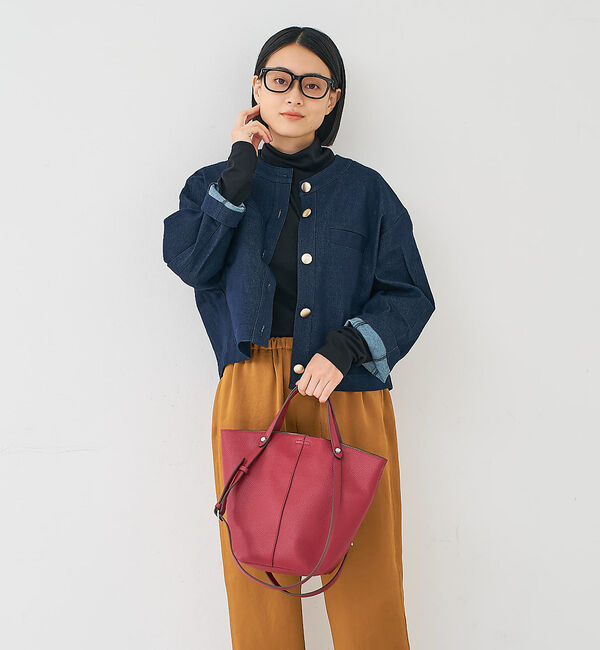 collex「ダブルハンドル　バケットトートバッグ」|トートバッグ|