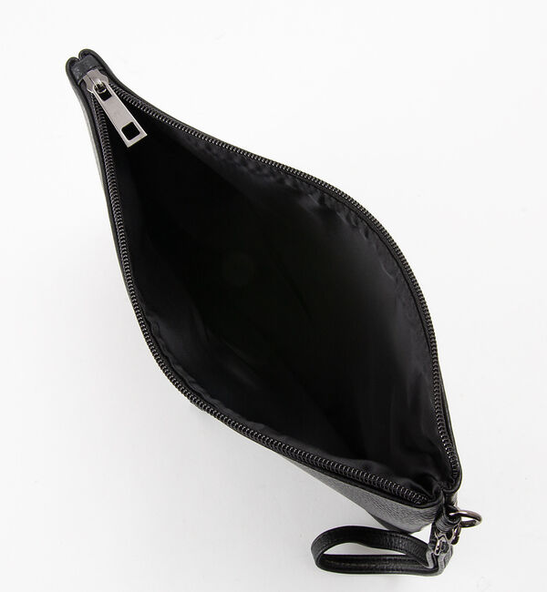 ABAHOUSE「【WEB別注】シボレザー 横型トートバッグ / クラッチバッグ付き / A4サイ」|トートバッグ|