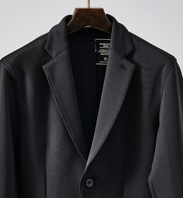 ABAHOUSE「【セットアップ対応】メッシュ ダンボール ジャケット」|テーラードジャケット|