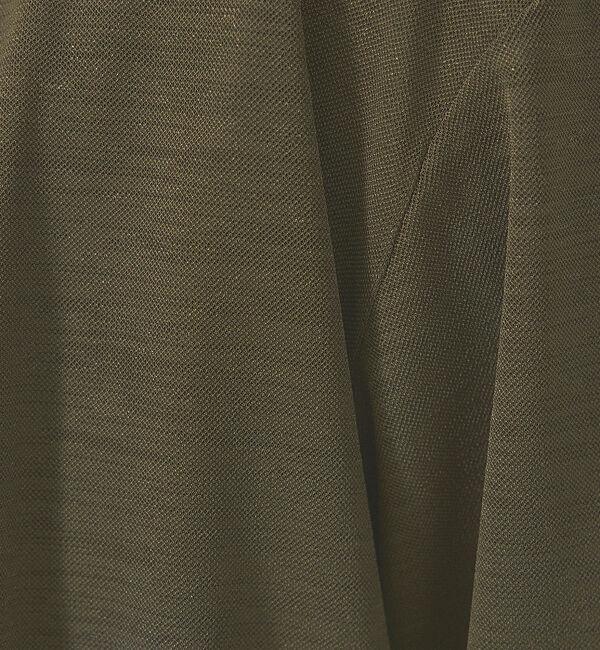 ABAHOUSE「【定番/シアー素材】ストレッチ カノコ ワンボタン カーディガン」|カーディガン|