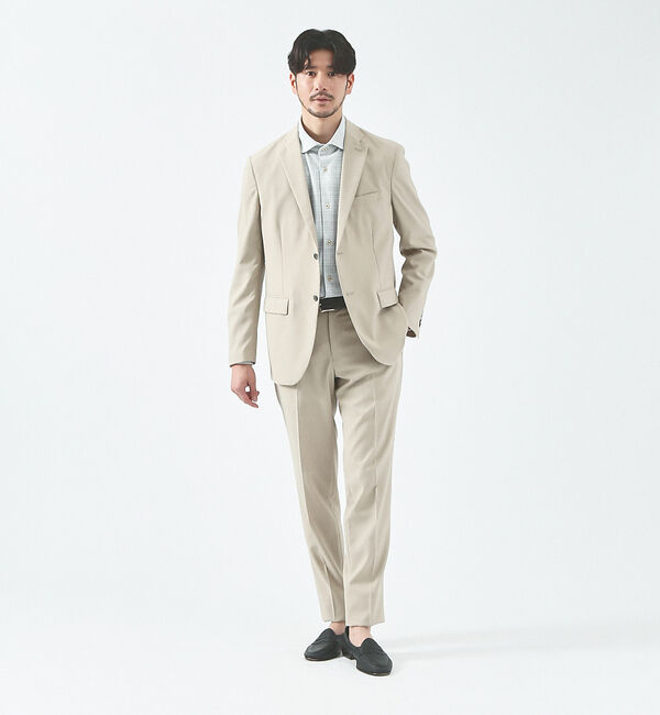 ABAHOUSE「【FLEX SHIRTS】接触冷感 スラブチェック 長袖シャツ」|シャツ・ブラウス|