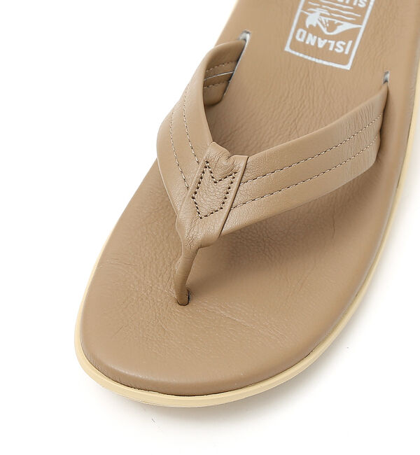 ABAHOUSE「【ISLAND SLIPPER / アイランドスリッパ】レザー トングサンダル」|サンダル|