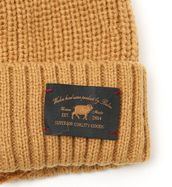 ABAHOUSE「【RUBEN/ルーベン】WAPPEN RIB WATCH/ワッペンリブニットキャ」|その他|