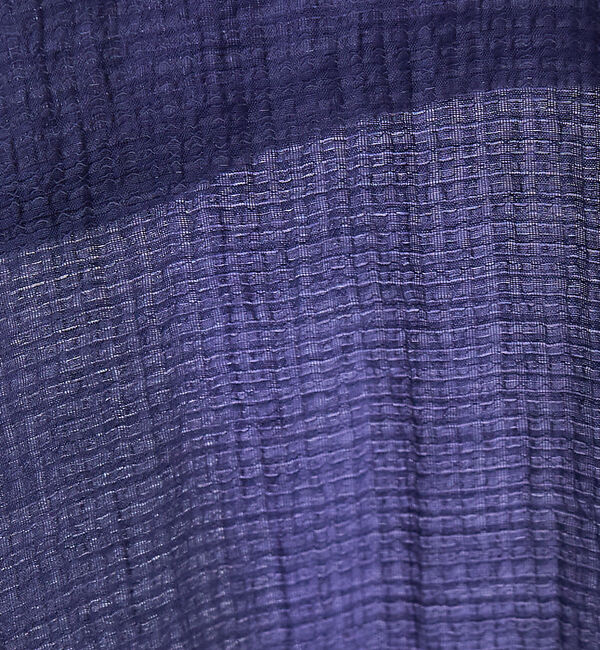 ABAHOUSE「スーパーシアー ラメドビー 半袖シャツ / オーバーサイズ」|シャツ・ブラウス|