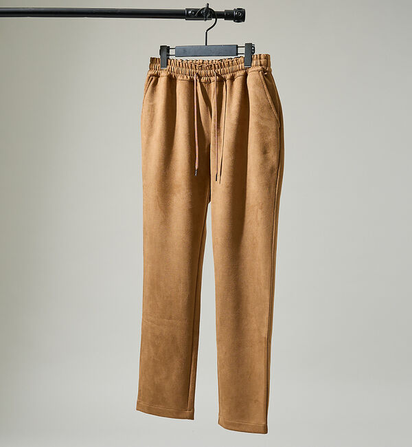 ABAHOUSE「【セットアップ対応】ネオスエード イージーパンツ / スウェットパンツ」|その他|ライトブラウン
