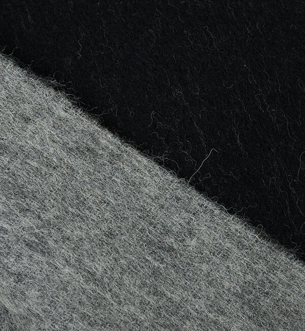 ABAHOUSE「ウール&times;カシミヤ リバーシブル マフラー / ON・OFF兼用」|マフラー|