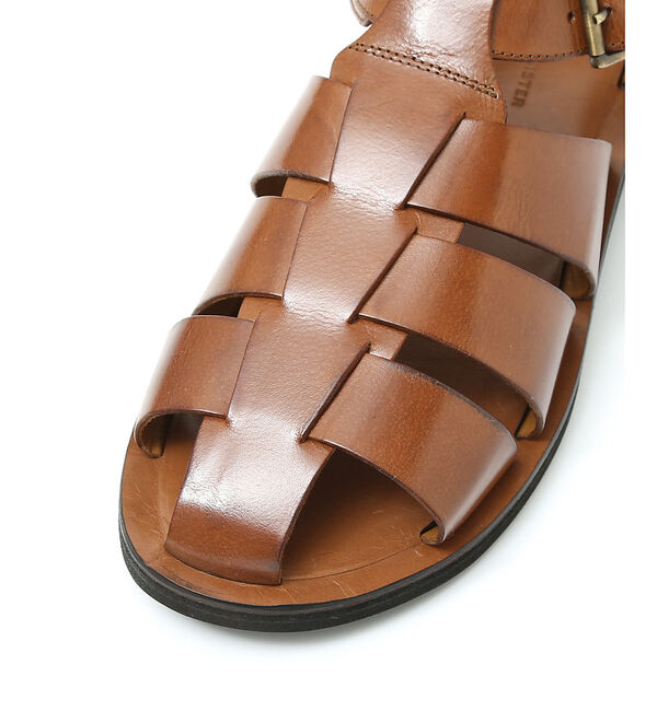 alfredoBANNISTER「オールレザーグルカサンダル」|サンダル|