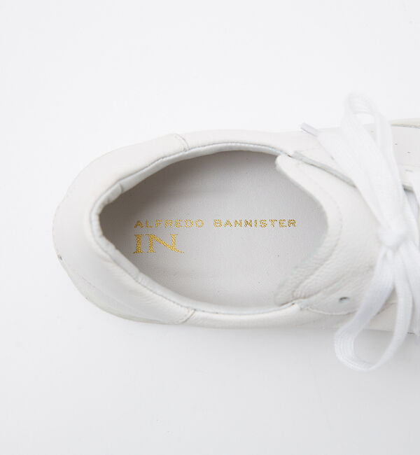 alfredoBANNISTER「【WEB別注】トレーナータイプ レザースニーカー」|スニーカー|