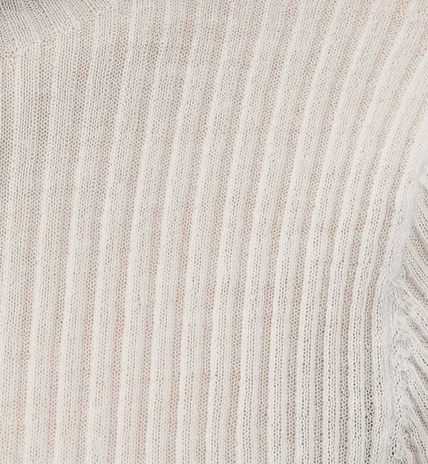 Rouge vif「シアータートルネックリブニット」|ニット・セーター|