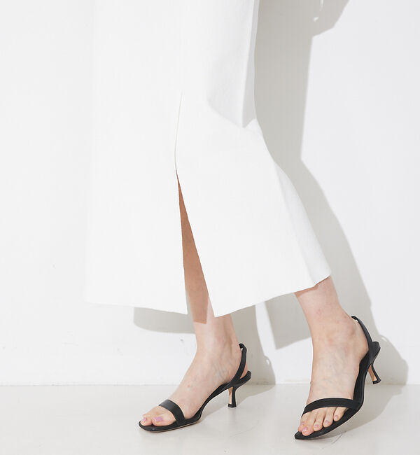 Rouge vif「【セットアップ対応】麻混ニットタイトスカート」|スカート|