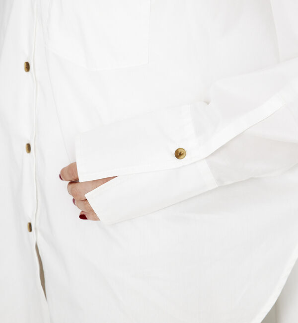 Rouge vif「ドレープ シャツ」|シャツ・ブラウス|