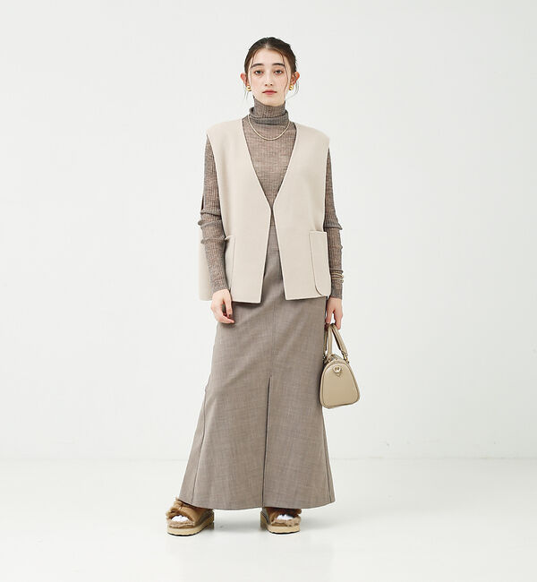 Rouge vif「リバービーバージレ」|ベスト・ジレ|