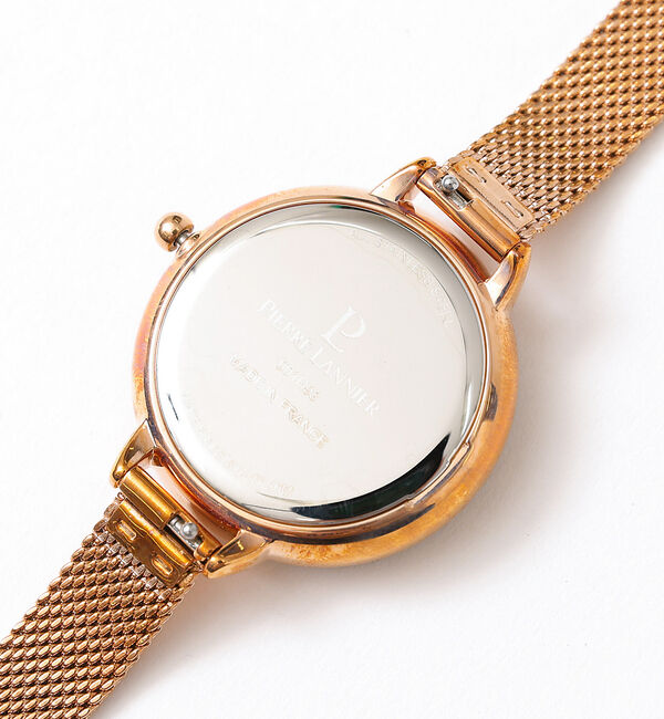 Rouge vif「【PIERRE LANNIER】デリースウォッチ メッシュ / P001H」|クロック・置時計|