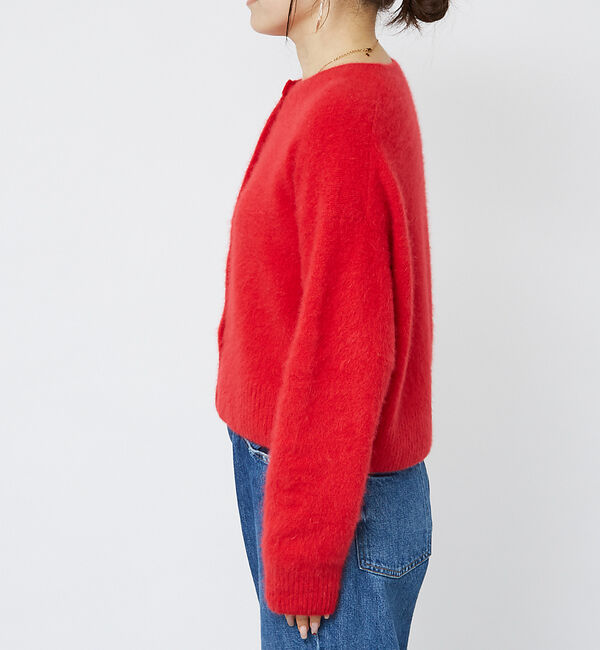 Rouge vif「フォックスウールふわふわカーディガン」|カーディガン|