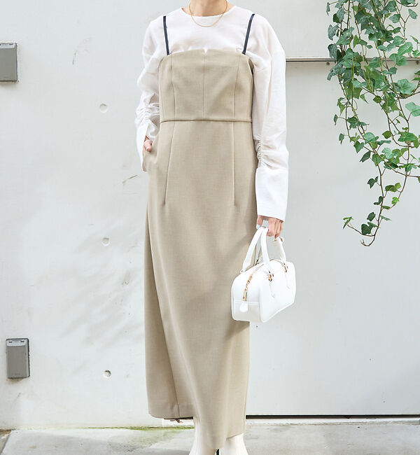 Rouge vif「2wayコルセット風ワンピース」|ワンピース|