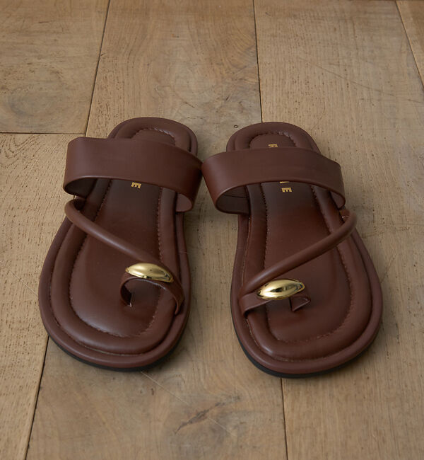 Rouge vif「【REMME/レメ】サムリングフラットサンダル」|サンダル|