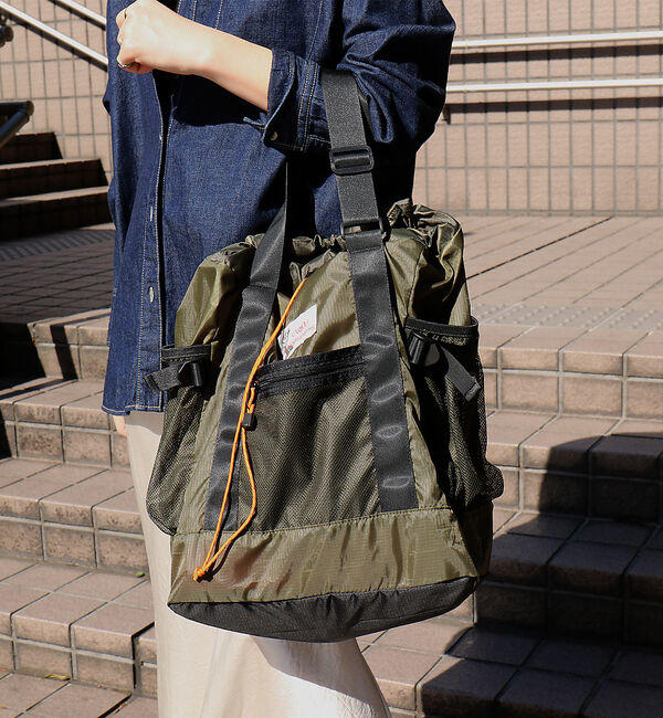 Rouge vif「追加6【CARIBOU MOUNTAINEERING】ライトウェイトパックトート」|トートバッグ|