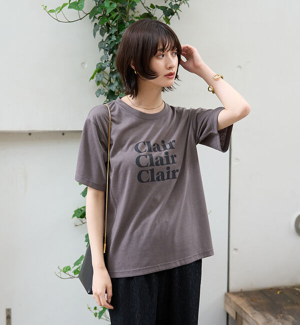 Rouge vif「シアーロゴTシャツ」|Tシャツ・カットソー|